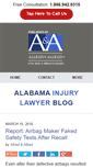 Mobile Screenshot of alabama-injury-lawyer-blog.com